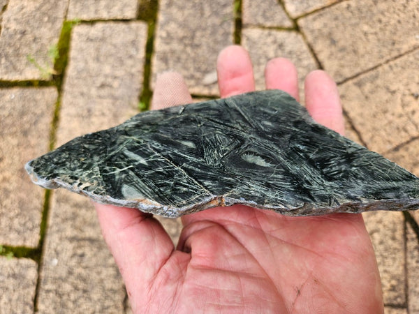 Polished Komatiite slab KOM108