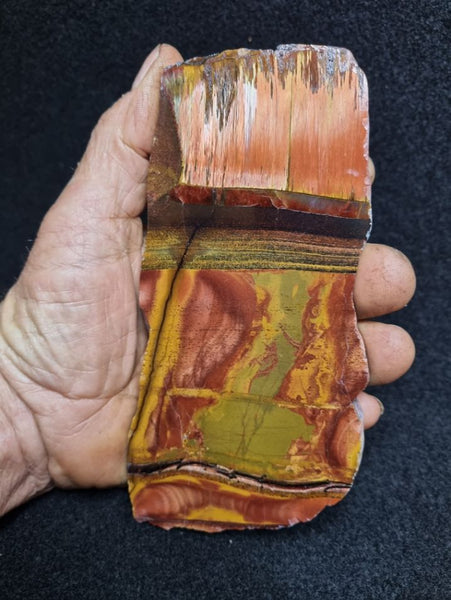 Polished Tiger Eye slab TE333