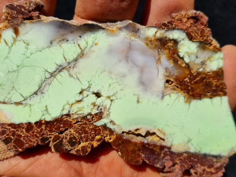 Polished Magnesite slab. MAP147