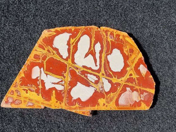 Polished Noreena Jasper slab. NJ403