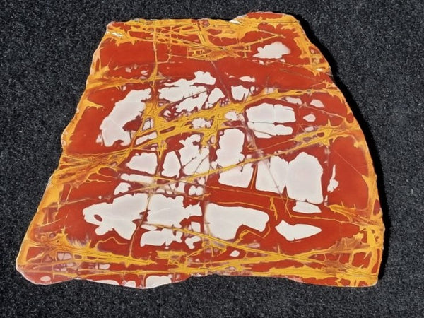 Polished Noreena Jasper slab. NJ410