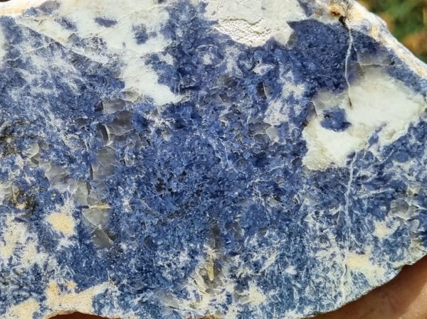 Polished Blue Lepidolite slab BL223