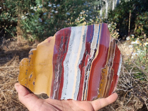 Sunset Jasper polished slab SU126