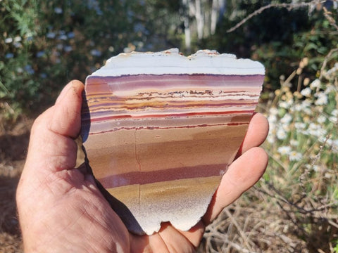 Sunset Jasper polished slab SU125