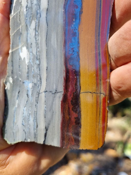 Sunset Jasper polished slab SU139