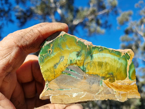 Variscite Polished Slab.  VP 241