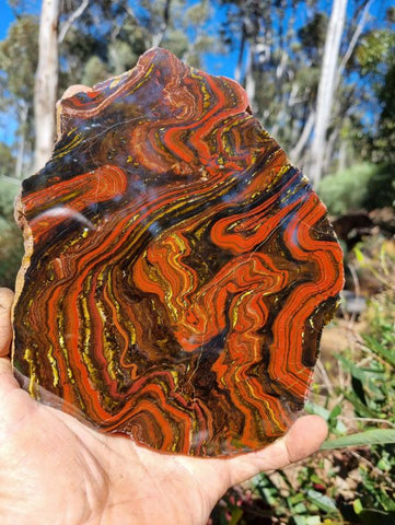BIF. Banded iron formation