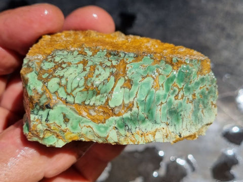 Variscite rough.  VR 357