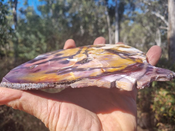 Polished Mookaite slab MK321