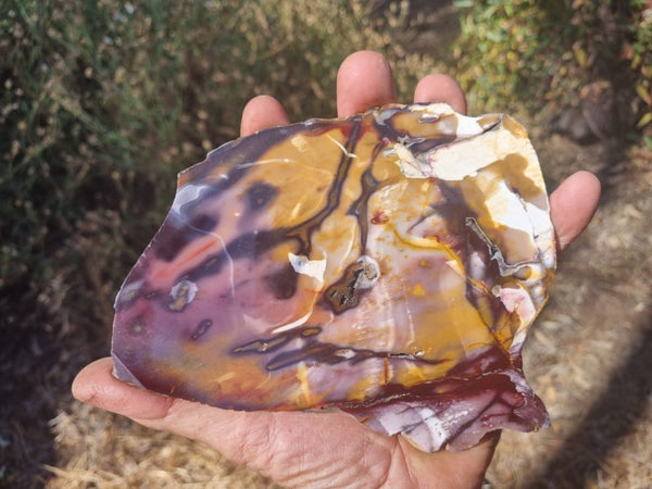 Polished Mookaite slab MK321