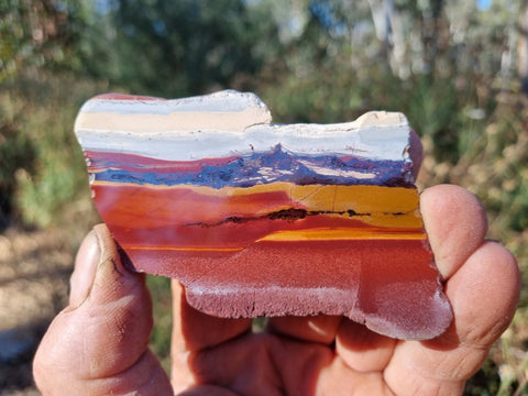 Sunset Jasper polished slab SU131