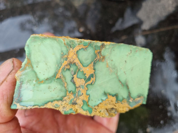 Variscite rough.  VR 377