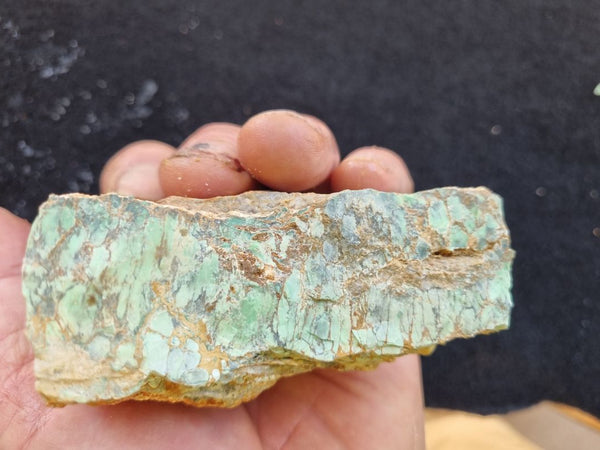 Variscite rough.  VR 387