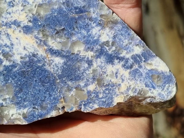 Polished Blue Lepidolite slab BL226