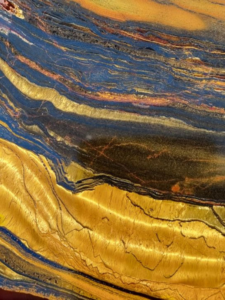 Polished Tiger Eye slab TE359