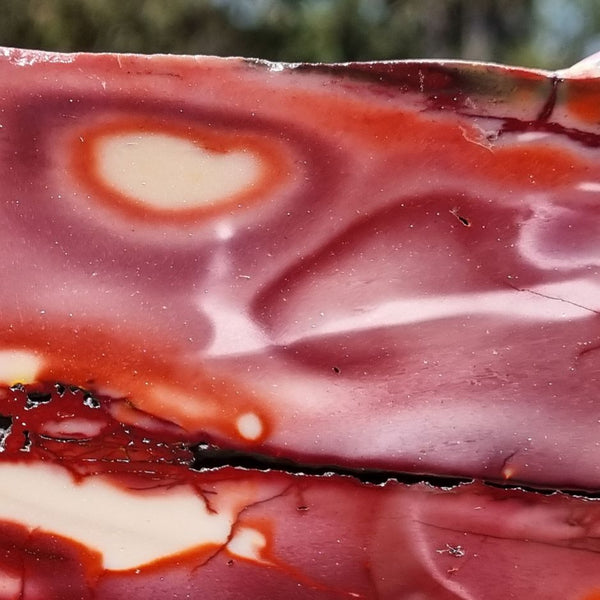 Polished Mookaite slab MK333