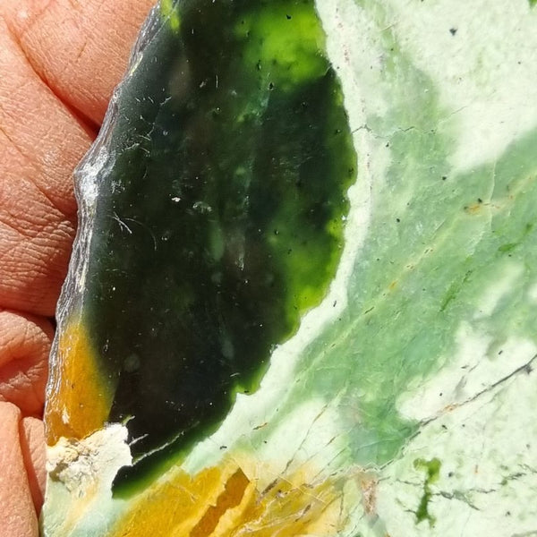 Polished Chrome Chalcedony slab CC139