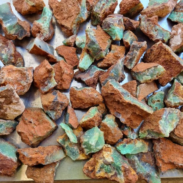 Chrysoprase rough.  CHR 155