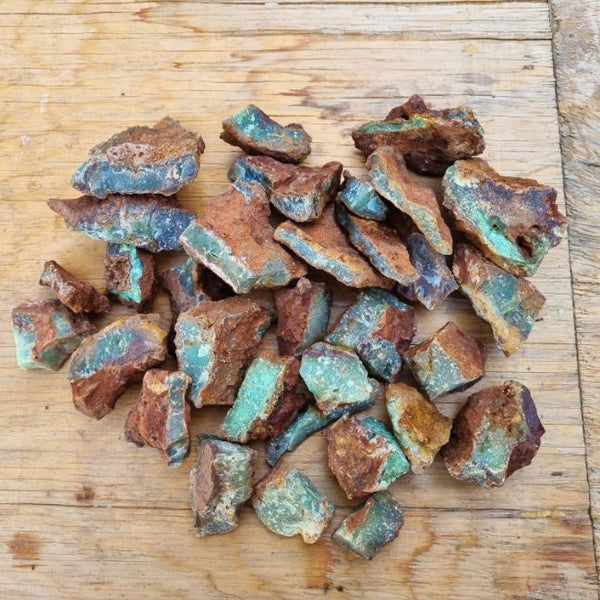 Chrysoprase rough.  CHR 157