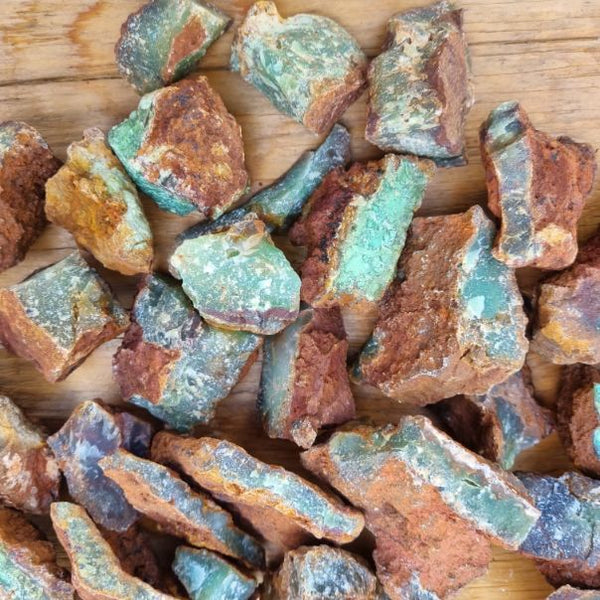 Chrysoprase rough.  CHR 157