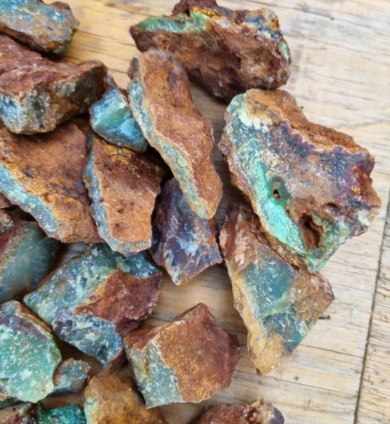 Chrysoprase rough.  CHR 157