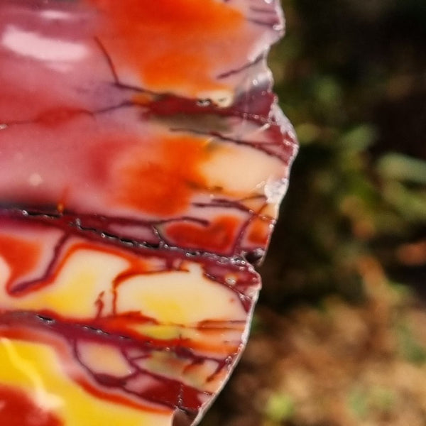 Polished Mookaite slab MK345