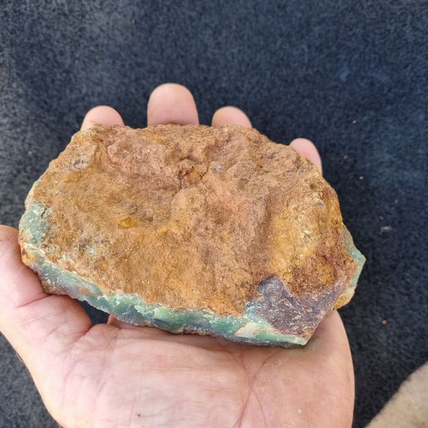 Chrysoprase rough.  CHR 164