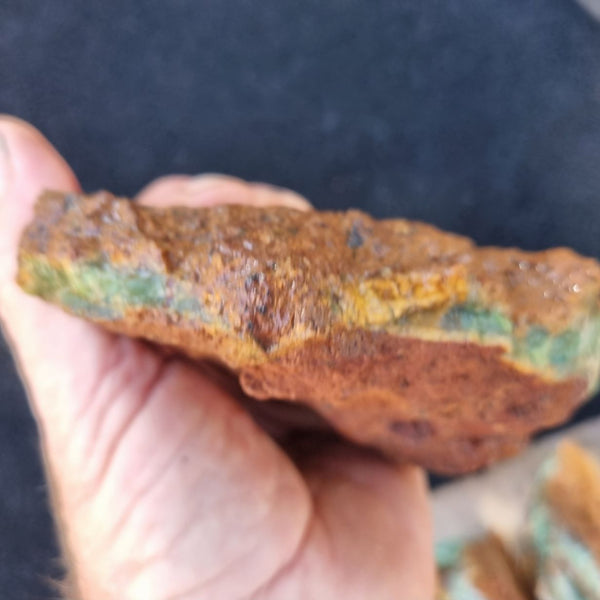 Chrysoprase rough.  CHR 164