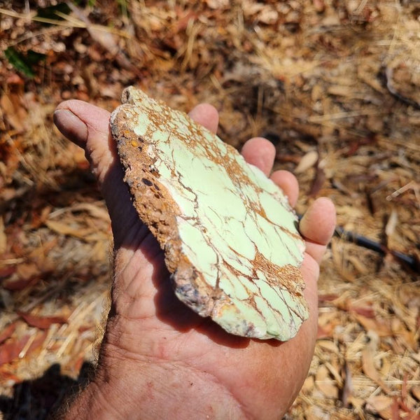 Polished Magnesite slab. MAP157