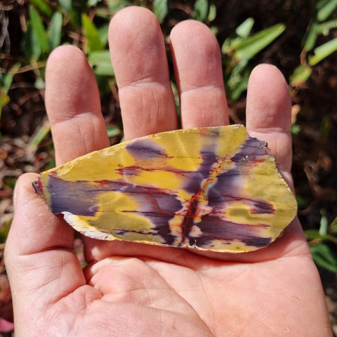 Polished Mookaite slab MK351