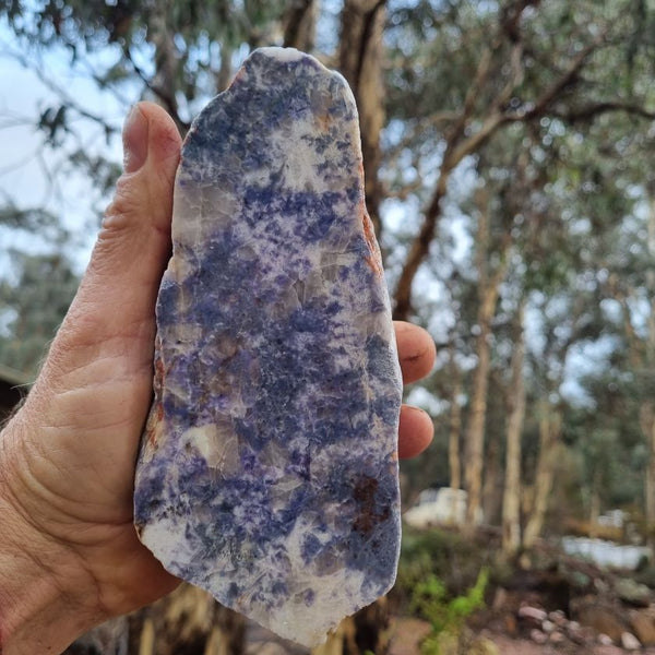 Polished Blue Lepidolite  BL227