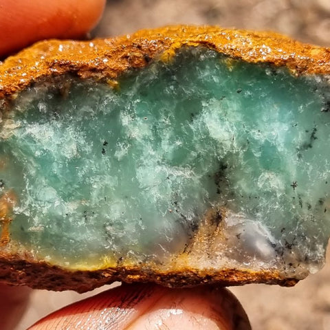 Chrysoprase rough.  CHR 168