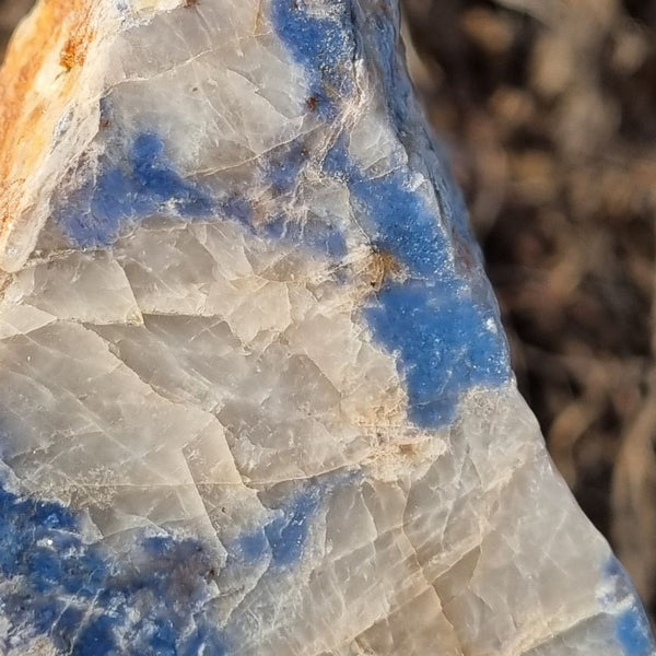 Blue Lepidolite Rock Block BL231