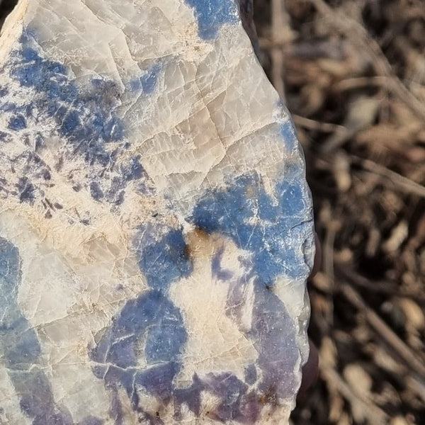 Blue Lepidolite Rock Block BL231
