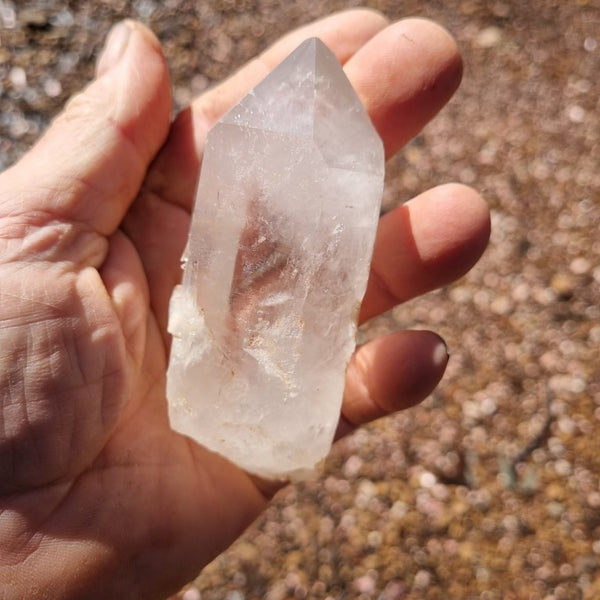 West Australian Quartz crystal . XL102