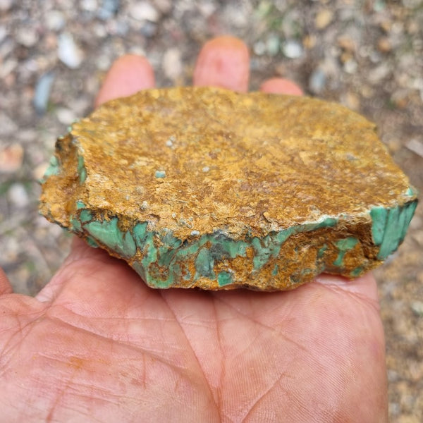 Variscite rough. VR437