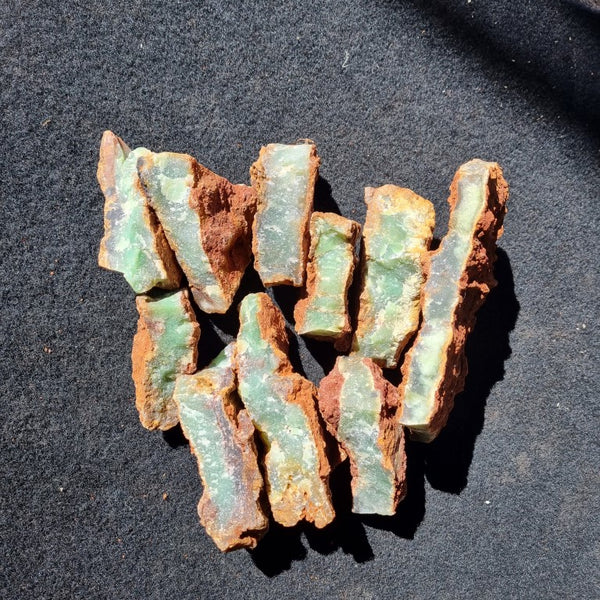 Chrysoprase rough.  CHR 169