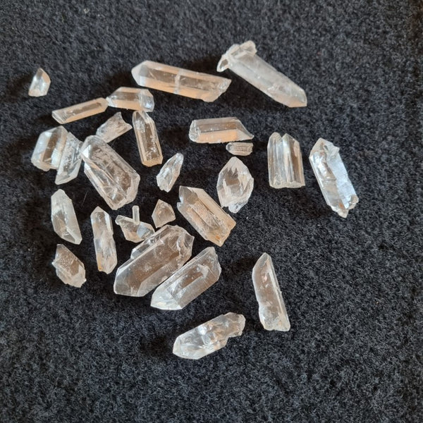 West Australian Quartz crystals . XL107