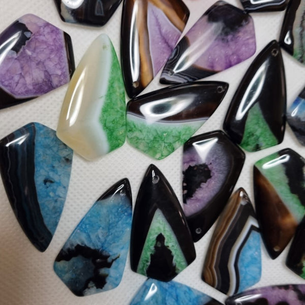 APS102 Agate pendant stones