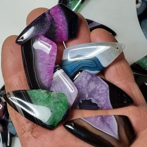 APS102 Agate pendant stones