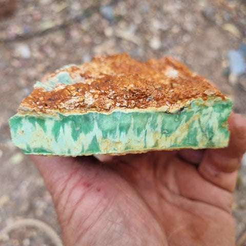 Variscite rough. VR455