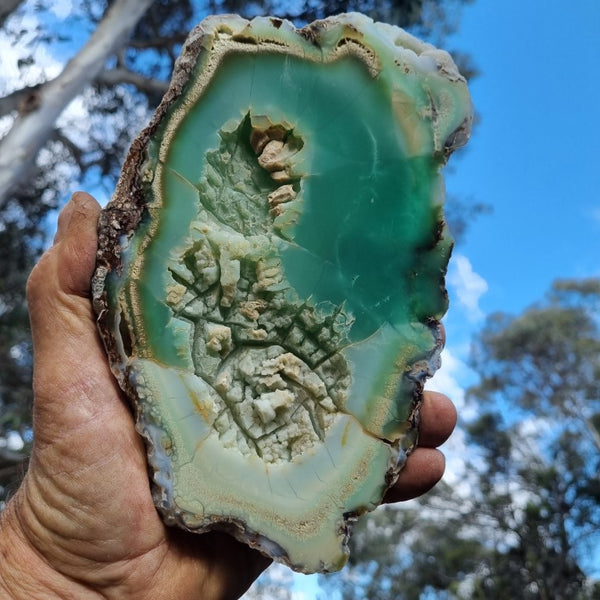 Polished Chrysoprase CH413