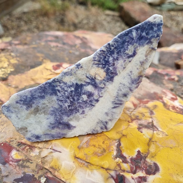 Polished Blue Lepidolite specimen BL237