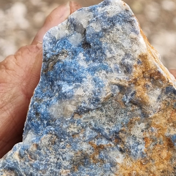 Polished Blue Lepidolite specimen BL236