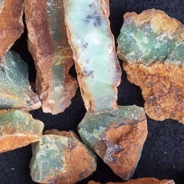 Chrysoprase rough.  CHR 175