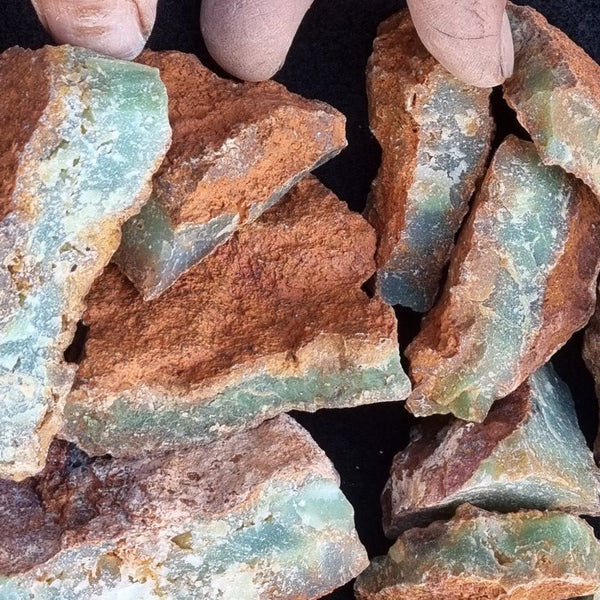 Chrysoprase rough.  CHR 175