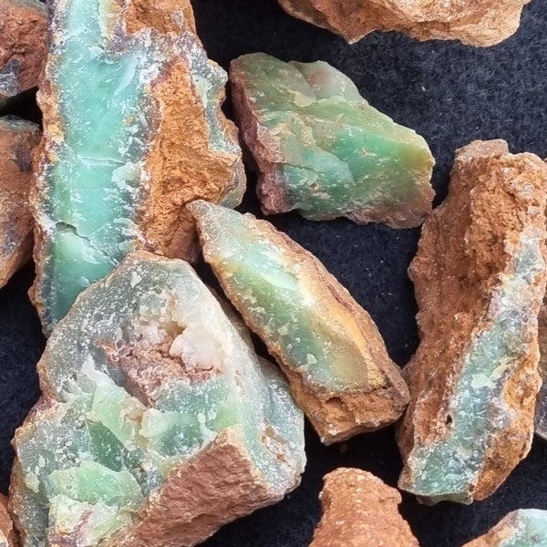 Chrysoprase rough.  CHR 175