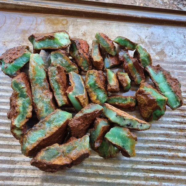 Chrysoprase rough.  CHR 175