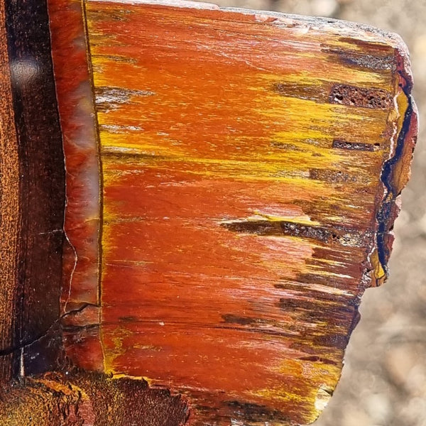 Polished Tiger Eye slab TE375