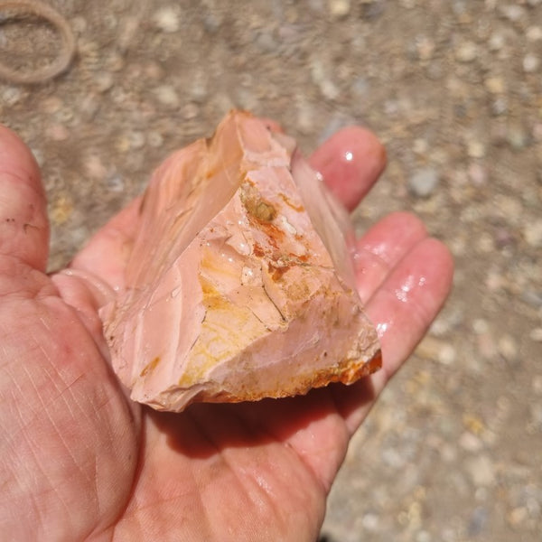 Rough  Pink Opal POR158